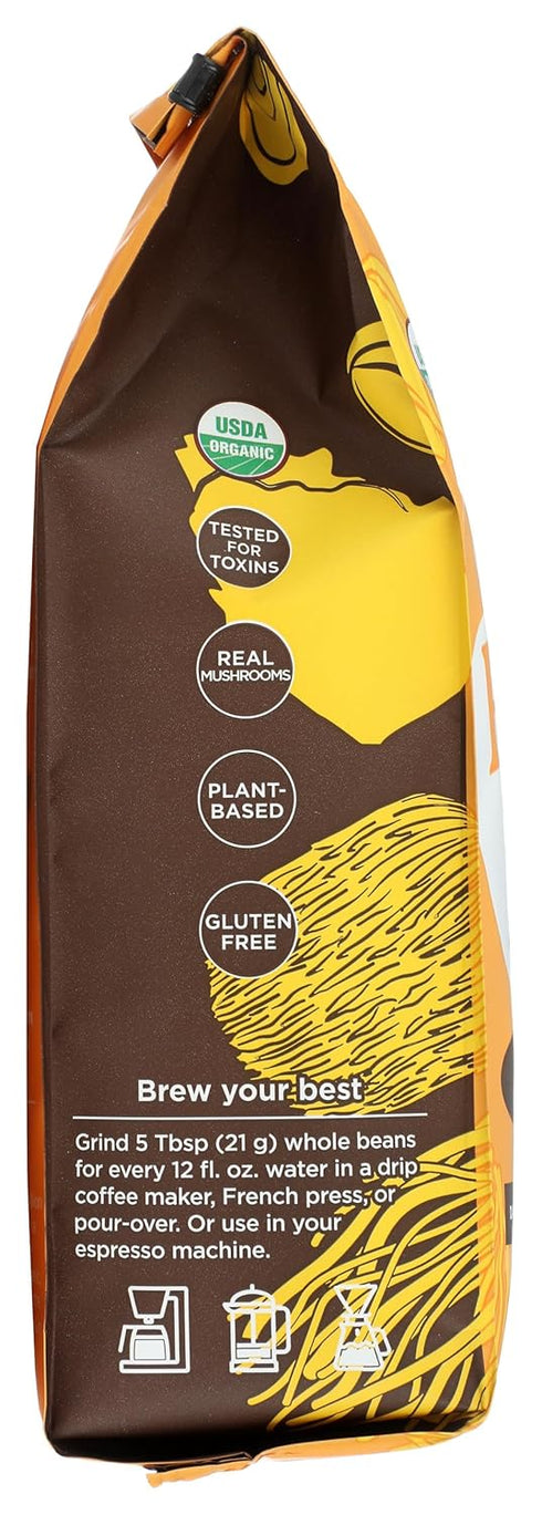 10 OZ FOUR SIGMATIC Organic Lion's Mane Whole Bean Coffee