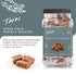 (20 oz) Taras Gourmet Sea Salt Caramels | All Natural Candy | Creamy & Individually Wrapped with Real Butter