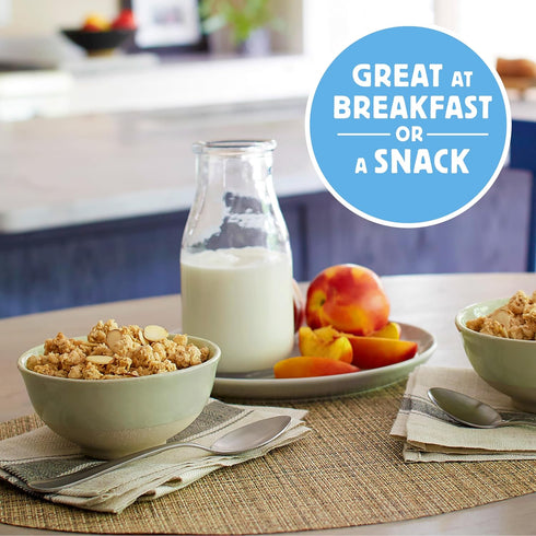 11 oz (Pack 5) Honey Bunches of Oats French Vanilla Almond Granola Cereal, Bag