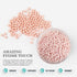 (6mm, 32 Oz) O'Creme Pink-Ivory Edible Sugar Pearls Cake Decorating Supplies for Bakers: Cookie, Cupcake & Icing