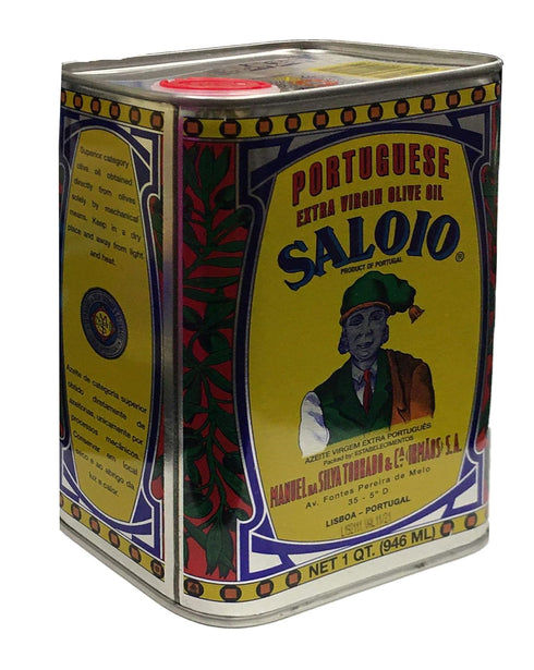 Saloio Portguese Imported Olive Oil with Easy Pouring Sprout 1 Quart 32 fl