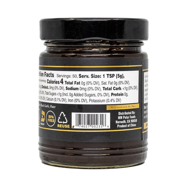 8.8oz (Pack 1) MW Polar Black Garlic Puree (Original)