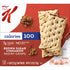 100 5.28oz (12 Special K Bar Pastry Crisps, Calorie Snacks, Breakfast Bars, Brown Sugar Cinnamon, Box Crisps)