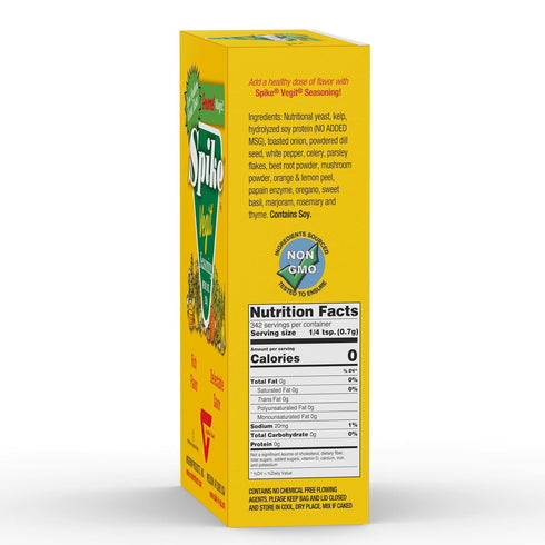 Modern Products Spike Gourmet Natural Seasoning, Vegit, Box, 8 oz