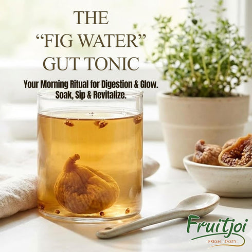 2 lb (907 Fruitjoi Sun Dried Turkish Figs (Anjeer) No Sugar Added, Premium Natural Dried Figs, Vegan, Gluten Free, High