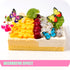 Butterfly Cake Toppers 40Pcs Set, GUCUJI Chocolate Mousse Cupcake Decoration (4 Patterns X 10)
