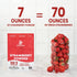 5oz 7oz Jungle Powders Fruit Bundle: Freeze-Dried Mango Powder Bag & Strawberry Powder Bag - Additive-Free Extracts