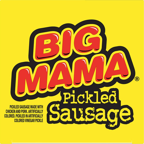 2.4 12 Pack Penrose Big Mama Pickled Sausages, Ounce