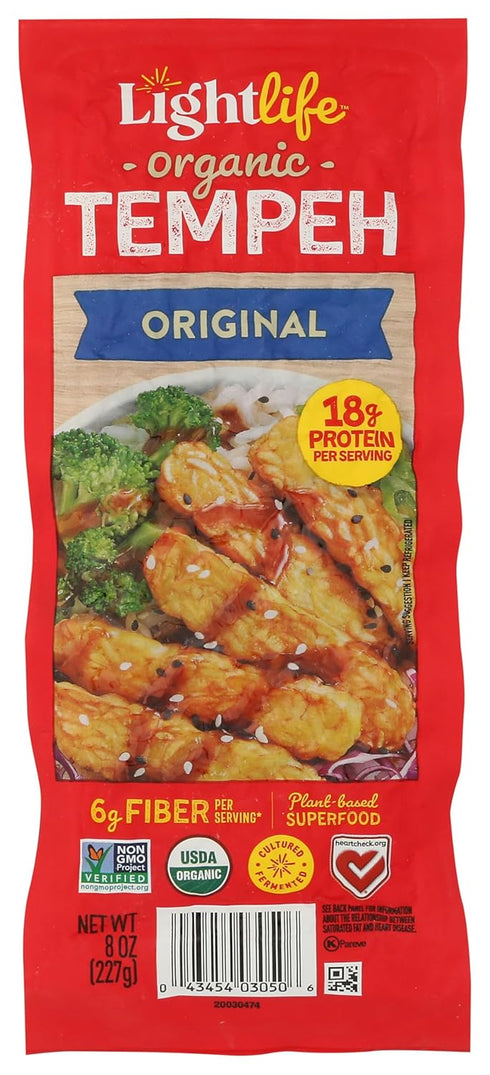 Lightlife Original Organic Tempeh, 8 Oz