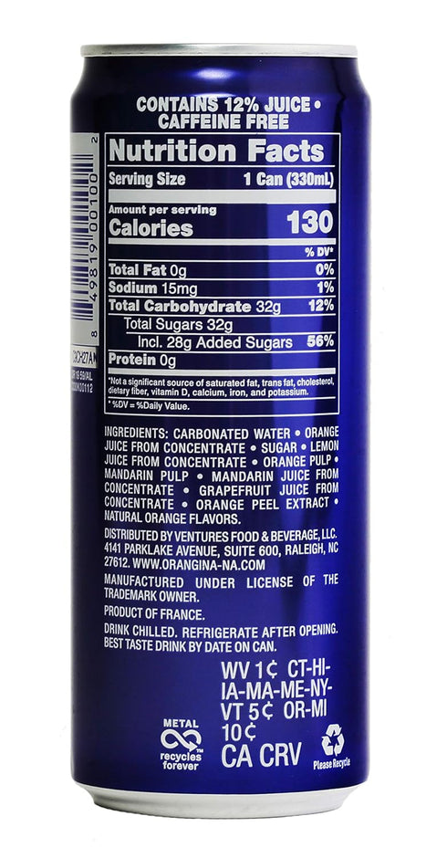 Orangina 11.2oz 6pk Cans