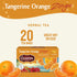 20 Celestial Seasonings Tangerine Orange Zinger Herbal Tea, Caffeine Free, Tea Bags Box
