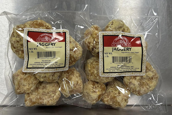 Generic Pure Jaggery 1 LB (Pack of 2) Natural Unrefined Cane Sugar Authentic