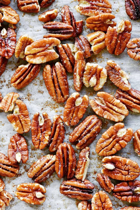 ComfortneSS 1955 Mascot Pecan Candy Kitchen Since - Snowman Gift Tin Basket Full of Fresh Roasted Pecans, Milk
