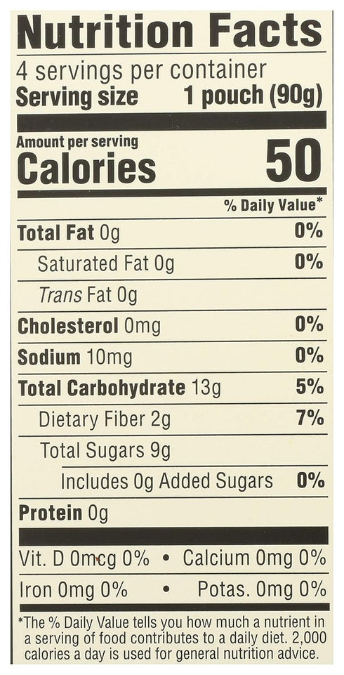 365 3.2 (Pack 4) by Whole Foods Market, Organic Strawberry Applesauce Pouches, Unsweetened, Ounce