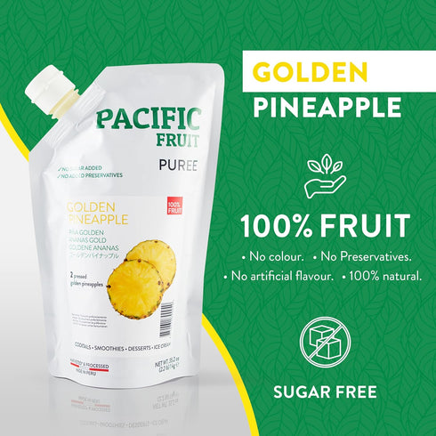 100 PACIFIC FRUIT - Pineapple Juice Percent Pure Not From Concentrate Unsweetened No Sugar Added Cold Pressed Fresh