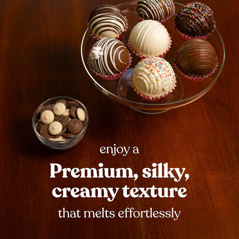 2 Cambie Dark Chocolate Wafers, Melting Chocolate Candy Melts - Pounds Baking Dark Chocolate For Dipping Chocolate