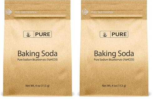Pure Original Ingredients Sodium Bicarbonate (Baking Soda) (4 oz) Always Pure, No