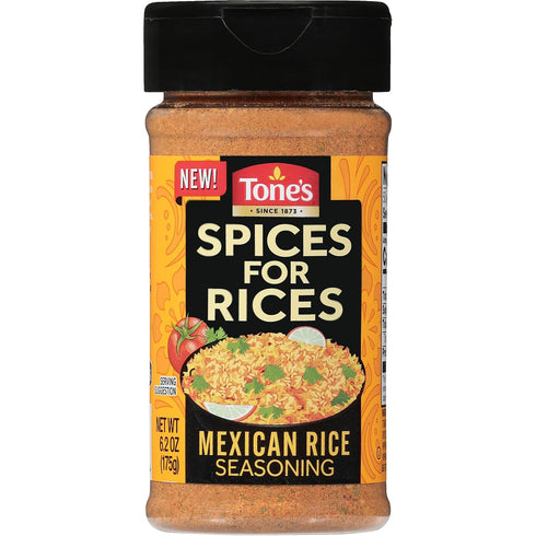 Tone's Spices for Rices, Mexican Rice, 6.2 Ounce (Pack of 6)