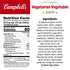 10.5 oz (12 Pack) Campbell's Condensed Vegetarian Vegetable Soup, Can