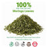 Leaves-2.6oz, Moringa Dried From Fresh Green Moringa Oleifera Leaves, Hojas De MoringaSecas, Loose Leaf Tea, Drumstick