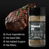 Santa Cruz Paleo Seasoning (Blend #1), Gluten Free, Keto, Sugar Free, Garlic, Sea Salt, Rosemary, Black Pepper Spice