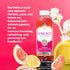 16 oz Immune SYNERGY The Real Kombucha - Pomelo Pink Lemonade - fl Bottle - Raw Probiotic Drink for Gut Health