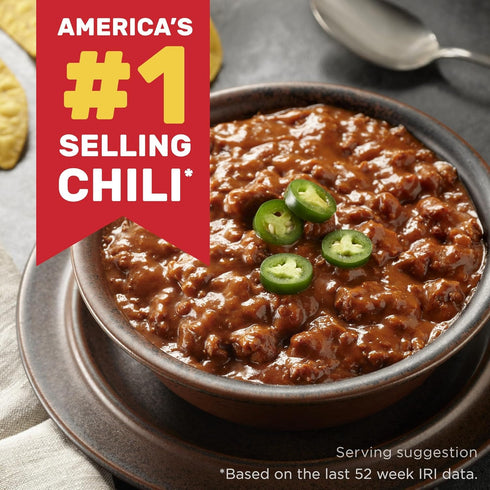15 (Pack 12) HORMEL Chili Turkey No Beans, Ounce