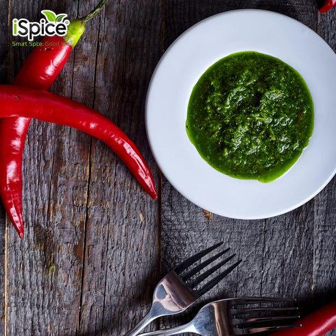 iSpice - Low-Sodium, Sugar-Free CHIMICHURRI SEASONING, World Flavor Super Spice Blend, All Natural, Ready to use as is,