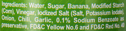 19.40oz (550g) UFC Tamis Anghang Banana Sauce, Net Wt