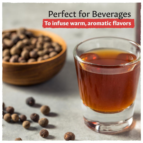 Eastanbul Allspice Berries Whole & Pure, 3.5oz Whole Allspice for Jamaican Jerk & Mulling Spice Mix