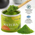 1.41 oz (40 ZenRitual Ceremonial Grade Matcha Powder - Pure Organic Green Tea, Single Servings) Tin - Authentic Stone