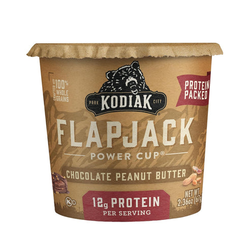 2.5 (Pack 12) Kodiak Cakes Pancake On the Go, Chocolate Peanut Butter, Ounce