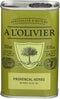 A L'Olivier Olive Oil Infused with Herbs Provence, 8.3 Ounce Tin