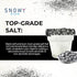 Rimmer, Rimming, (80oz Snowy River Blackn White Sugared Salt Blend - Naturally Colored Margarita Salt with Sugar