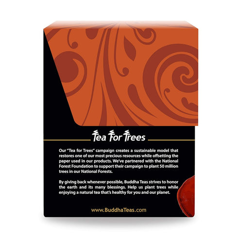 Wellbeing 18 (Pack 1) Buddha Teas - Organic Reishi Mushroom Blend - Herbal Tea - For Health & - With Antioxidants