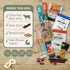 Jerky Easter Basket Prefilled Gift Box with Jerky, Meat Sticks & Nuts, High Protein Snacks for Teens and Adults