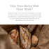 8 oz. Breadtopia Organic Diastatic Malt Powder | Non-GMO Malted Barley Flour | No Additives, No Sugar, & No Fillers |