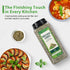 5 oz (142g), Soeos Basil Leaves, Cut and Sifted, Dried Basil Leaves, Pairs Well with Pasta, Salad, Pizza, Sauces