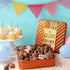Birthday Food Gift Basket, Happy Birthday Chocolate, Birthday Gift Box, Food Birthday Gifts for Women and Men, Birthday