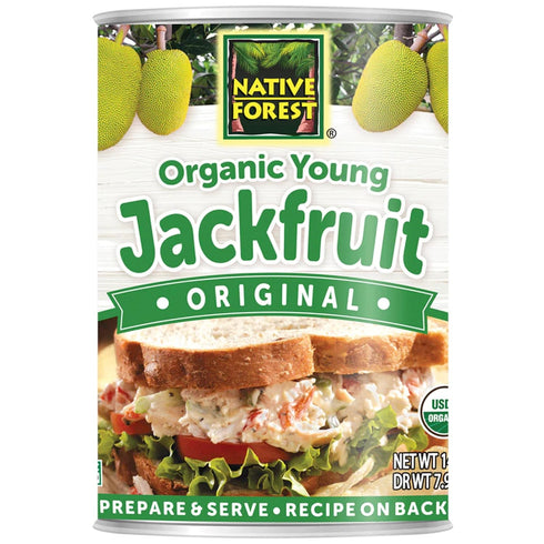 Native Forest Organic Young Jackfruit - Great Meatless Alternative, Plant Based Meat,