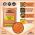 128oz (8lbs) 3.63kg Rani Masoor Dal (Indian Red Lentils) Split Gram Bulk ~ All Natural | Gluten Friendly | NON-GMO |