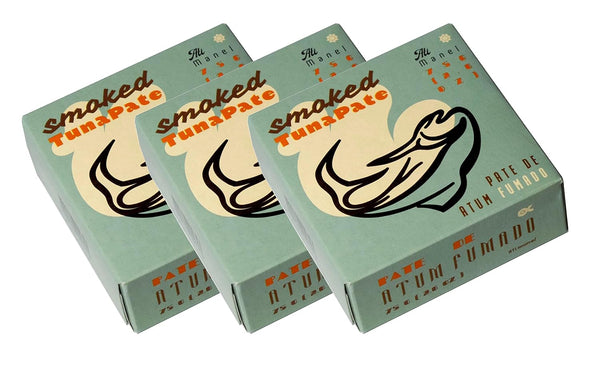 Ati Manel Portuguese Smoked Tuna Pate | B Vitamins, Omega-3 | Tinned Seafood by