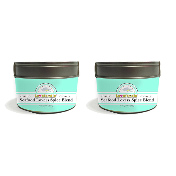 Luvafoodie Two Pack Seafood Lovers Spice Blend