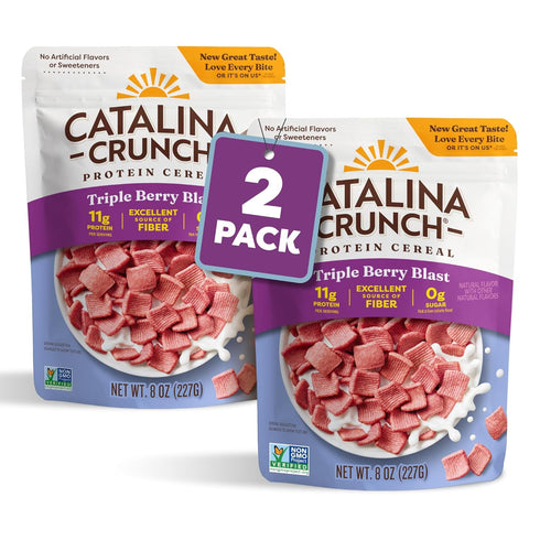 Catalina Crunch Protein Cereal - Sugar Free Breakfast Cereal with 11g of