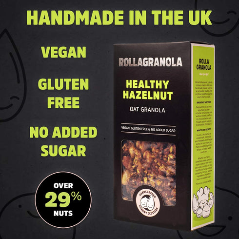 Rollagranola Healthy Hazelnut Granola