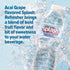 6-Pack, 16.9 Oz SPLASH REFRESHER Flavored Water Bottles, Acai Grape Flavor - Fl - Refreshing Flavored Bottled Water