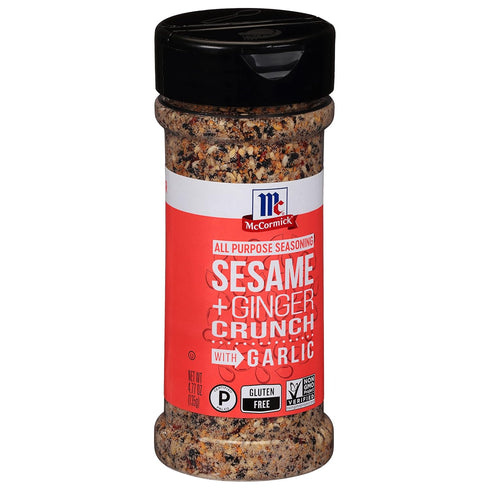 McCormick All Purpose Seasoning, Sesame and Ginger Crunch with Garlic, 4.77 oz