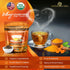 GOLDEN HERBS 30 Packed Organic Ginger Turmeric Tea USDA Organic Herbal Tea, Caffeine Free, Warming Wellness Blend