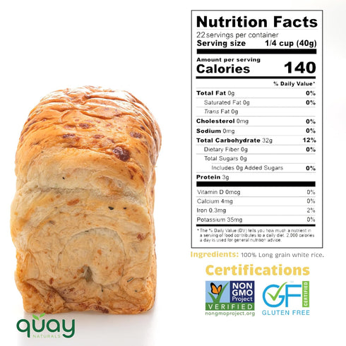 White Rice Flour - Gluten Free Baking Substitute, Non-GMO, 2 Pound Alternative for Cooking