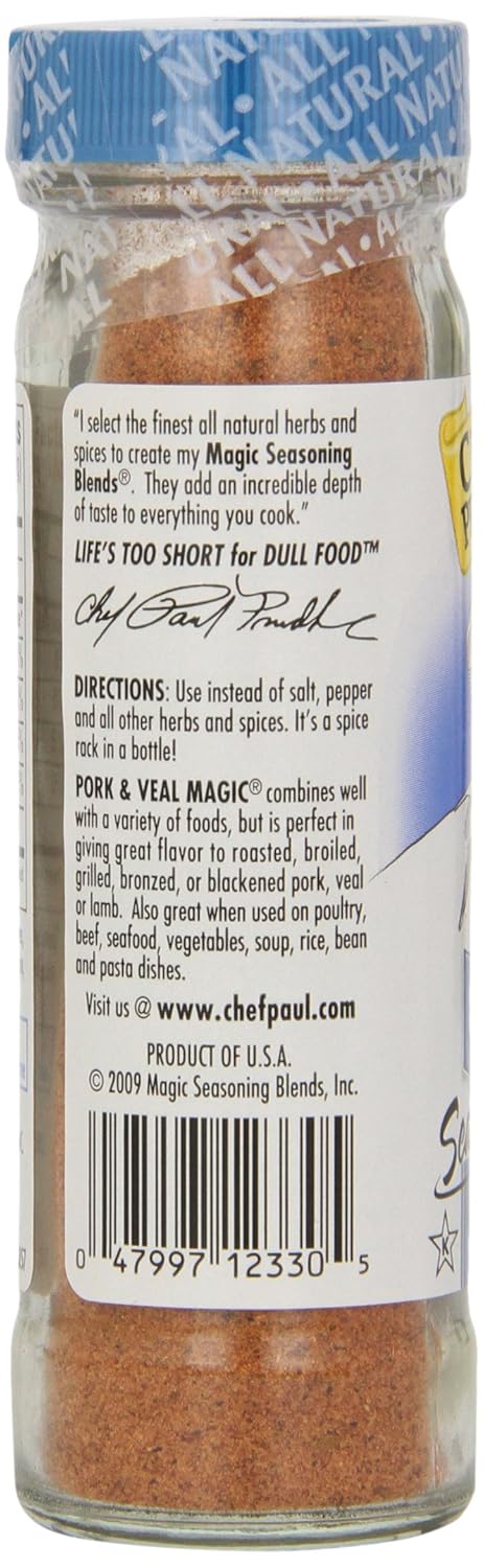 GABAN 2 (Pack 6) Magic Seasoning Blends Pork and Veal Magic, Ounce